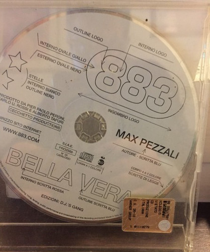 883 max pezzali promo bella - pezzali, cd